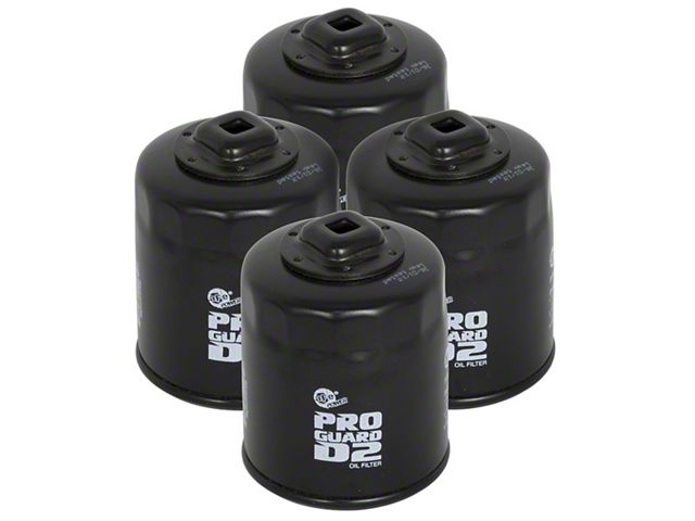 AFE Pro GUARD D2 Oil Filter; Set of Four (19-23 Ranger)