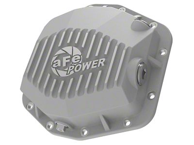 AFE Street Series Rear Differential Cover with Machined Fins; Raw (19-23 Ranger)