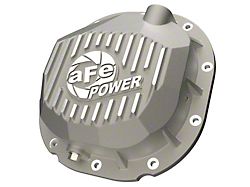 AFE Street Series Rear Differential Cover with Machined Fins; Raw; Ford 8.80-Inch (91-11 Ranger)