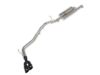 AFE Vulcan Series 2.50-Inch to 3-Inch Cat-Back Exhaust System with Black Tip (24-25 2.3L EcoBoost Ranger)