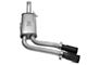 AFE Rebel Series 3 to 2.50-Inch Dual Exhaust System with Black Tips; Middle Side Exit (14-18 5.3L Sierra 1500)