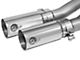 AFE Rebel Series 3 to 2.50-Inch Dual Exhaust System with Polished Tips; Middle Side Exit (09-13 4.3L Sierra 1500)