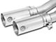 AFE Rebel Series 3 to 2.50-Inch Dual Exhaust System with Polished Tips; Middle Side Exit (09-13 4.3L Silverado 1500)