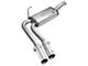 AFE Rebel Series 3 to 2.50-Inch Dual Exhaust System with Polished Tips; Middle Side Exit (14-18 4.3L Sierra 1500)
