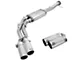 AFE Rebel Series 3 to 2.50-Inch Dual Exhaust System with Polished Tips; Middle Side Exit (11-14 5.0L F-150)