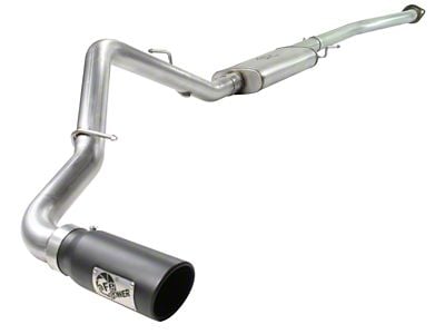 AFE MACH Force-XP 3-Inch Single Exhaust System with Black Tip; Side Exit (99-03 5.3L Sierra 1500)