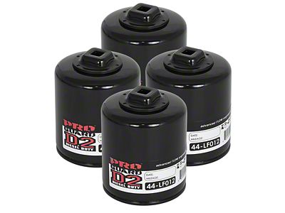 AFE Pro GUARD D2 Oil Filter; Set of Four (07-13 V8 Sierra 1500)