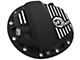 AFE Pro Series Rear Differential Cover with Machined Fins; Black; GMCH 9.5-12 (19-24 Sierra 1500)