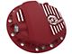 AFE Pro Series Rear Differential Cover with Machined Fins; Red; GMCH 9.5-12 (19-24 Sierra 1500)
