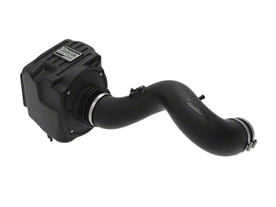 AFE Quantum Cold Air Intake with Pro 5R Oiled Filter; Black (09-13 6.2L Sierra 1500)