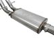 AFE Vulcan Series 4 to 3-Inch Dual Exhaust System with Black Tips; Rear Exit (19-24 6.2L Sierra 1500 w/ Factory Dual Exhaust)