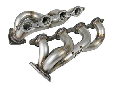 AFE 1-7/8-Inch Twisted Steel Shorty Headers (20-24 6.6L Gas Sierra 2500 HD)