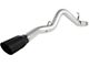 AFE ATLAS 5-Inch DPF-Back Single Exhaust System with Black Tip; Side Exit (11-16 6.6L Duramax Sierra 2500 HD)