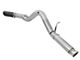 AFE ATLAS 5-Inch DPF-Back Single Exhaust System with Black Tip; Side Exit (2016 6.6L Duramax Sierra 2500 HD)