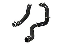 AFE BladeRunner 3-Inch and 3.50-Inch Hot and Cold Charge Pipe Kit; Black (24-25 6.6L Duramax Sierra 2500 HD)