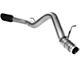 AFE Large Bore-HD 5-Inch DPF-Back Single Exhaust System with Black Tip; Side Exit (11-16 6.6L Duramax Sierra 2500 HD)