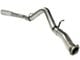 AFE Large Bore-HD 5-Inch DPF-Back Single Exhaust System with Polished Tip; Side Exit (07-10 6.6L Duramax Sierra 2500 HD)