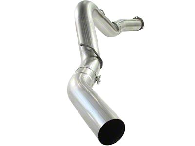 AFE Large Bore-HD 5-Inch DPF-Back Single Exhaust System; Side Exit (07-10 6.6L Duramax Sierra 2500 HD)