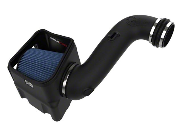 AFE Magnum FORCE Stage-2 Cold Air Intake with Pro 5R Oiled Filter; Black (07-10 6.6L Duramax Sierra 2500 HD)