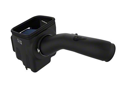 AFE Magnum FORCE Stage-2 XP Cold Air Intake with Pro 5R Oiled Filter; Black (17-19 6.6L Duramax Sierra 2500 HD)