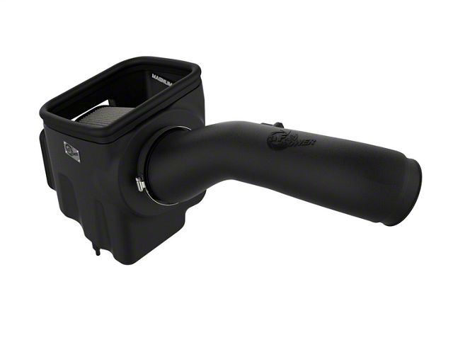 AFE Magnum FORCE Stage-2 XP Cold Air Intake with Pro DRY S Filter; Black (17-19 6.6L Duramax Sierra 2500 HD)