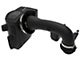 AFE Momentum GT Cold Air Intake with Pro 5R Oiled Filter; Black (20-24 6.6L Gas Sierra 2500 HD)