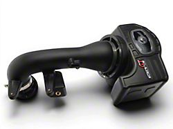 AFE Momentum GT Cold Air Intake with Pro DRY S Filter; Black (20-26 6.6L Gas Sierra 2500 HD)
