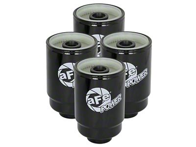 AFE Pro GUARD HD Fuel Filter; Set of Four (07-16 6.6L Duramax Sierra 2500 HD)