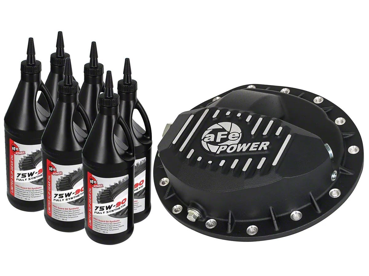 aFe Pro Series Rear Diff Cover GM Diesel/Gas V8-6.6L/8.1L/6.0L (01-18) (46-71060B) main image 1