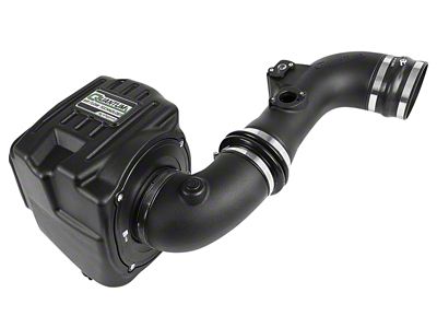 AFE Quantum Cold Air Intake with Pro DRY S Filter; Black (11-16 6.6L Duramax Sierra 2500 HD)