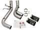 AFE Rebel XD Series 4-Inch DPF-Back Single Exhaust System with Black Tips; Side Exit (17-19 6.6L Duramax Sierra 2500 HD)