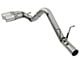 AFE Rebel XD Series 4-Inch DPF-Back Single Exhaust System with Polished Tips; Side Exit (17-19 6.6L Duramax Sierra 2500 HD)