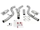 AFE ATLAS 5-Inch DPF-Back Dual Exhaust System with Polished Tips; Side Exit (2016 6.6L Duramax Sierra 3500 HD)