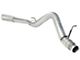AFE ATLAS 5-Inch DPF-Back Single Exhaust System with Polished Tip; Side Exit (11-16 6.6L Duramax Sierra 3500 HD)