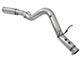 AFE ATLAS 5-Inch DPF-Back Single Exhaust System with Polished Tip; Side Exit (17-19 6.6L Duramax Sierra 3500 HD)