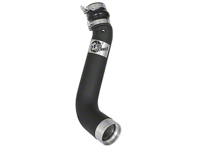 AFE BladeRunner 3-Inch Cold Charge Pipe; Black (17-19 6.6L Duramax Sierra 3500 HD)