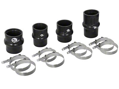 AFE BladeRunner Intercooler Couplings and Clamps Kit for aFe Tubes (17-19 6.6L Duramax Sierra 3500 HD)