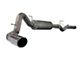 AFE Large Bore-HD 4-Inch Single Exhaust System with Polished Tip; Side Exit (2007 6.6L Duramax Sierra 3500 HD)