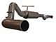 AFE Large Bore-HD 4-Inch Single Exhaust System; Side Exit (2007 6.6L Duramax Sierra 3500 HD)