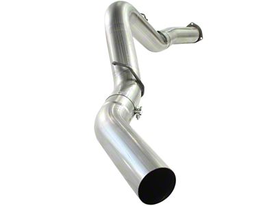AFE Large Bore-HD 5-Inch DPF-Back Single Exhaust System; Side Exit (07-10 6.6L Duramax Sierra 3500 HD)