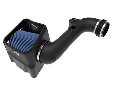 AFE Magnum FORCE Stage-2 Cold Air Intake with Pro 5R Oiled Filter; Black (11-16 6.6L Duramax Sierra 3500 HD)