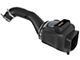 AFE Momentum HD Cold Air Intake with Pro 10R Oiled Filter; Black (17-19 6.6L Duramax Sierra 3500 HD)