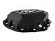 AFE Pro Series Rear Differential Cover with Machined Fins and 75w-90 Gear Oil; Black; AAM 11.50/12 Rear Axles (20-21 Sierra 3500 HD)