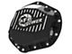 AFE Pro Series Rear Differential Cover with Machined Fins; Black (07-19 Sierra 3500 HD)
