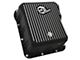 AFE Pro Series Transmission Pan with Machined Fins; Black (07-19 6.6L Duramax Sierra 3500 HD)