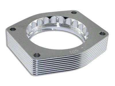 AFE Silver Bullet Throttle Body Spacer (07-13 V8 Sierra 1500)