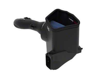 AFE Magnum FORCE Stage-2 Cold Air Intake with Pro 5R Oiled Filter; Black (19-25 4.3L Silverado 1500)