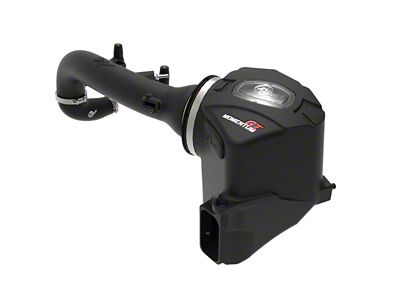 AFE Momentum GT Cold Air Intake with Pro DRY S Filter; Black (19-25 2.7L Silverado 1500)