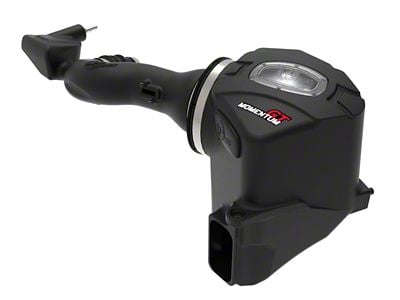 AFE Momentum GT Cold Air Intake with Pro 5R Oiled Filter; Black (19-25 4.3L Silverado 1500)