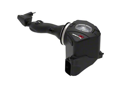 AFE Momentum GT Cold Air Intake with Pro 5R Oiled Filter; Black (19-24 5.3L Silverado 1500)